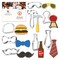CookieCutter.com Fathers Day Cookie Cutter Set 8 Pc - Foose Cookie Cutters - USA Tin Plated Steel
